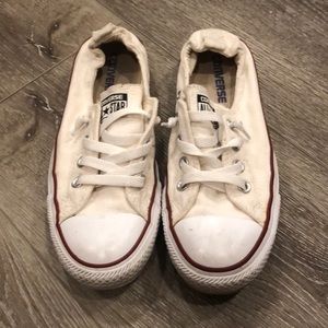 White Converse Shoreline Slip On
